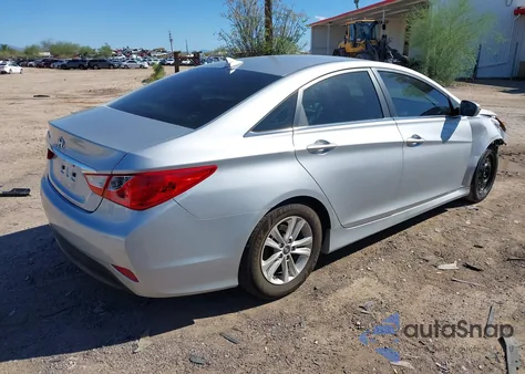 2014 Hyundai Sonata Gls z USA, uszkodzony, nr VIN 5NPEB4ACXEH921099